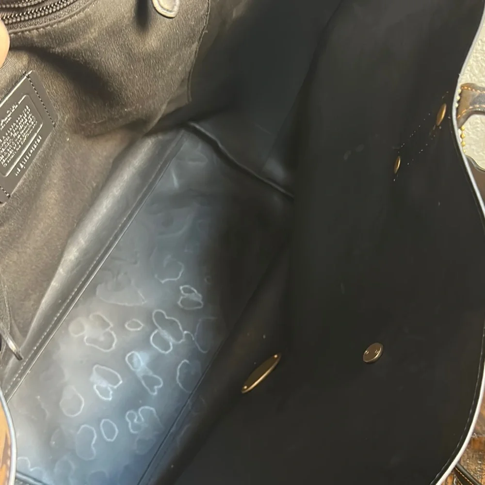 Coach Leopard Print Tote Bag - Picture 9 of 9